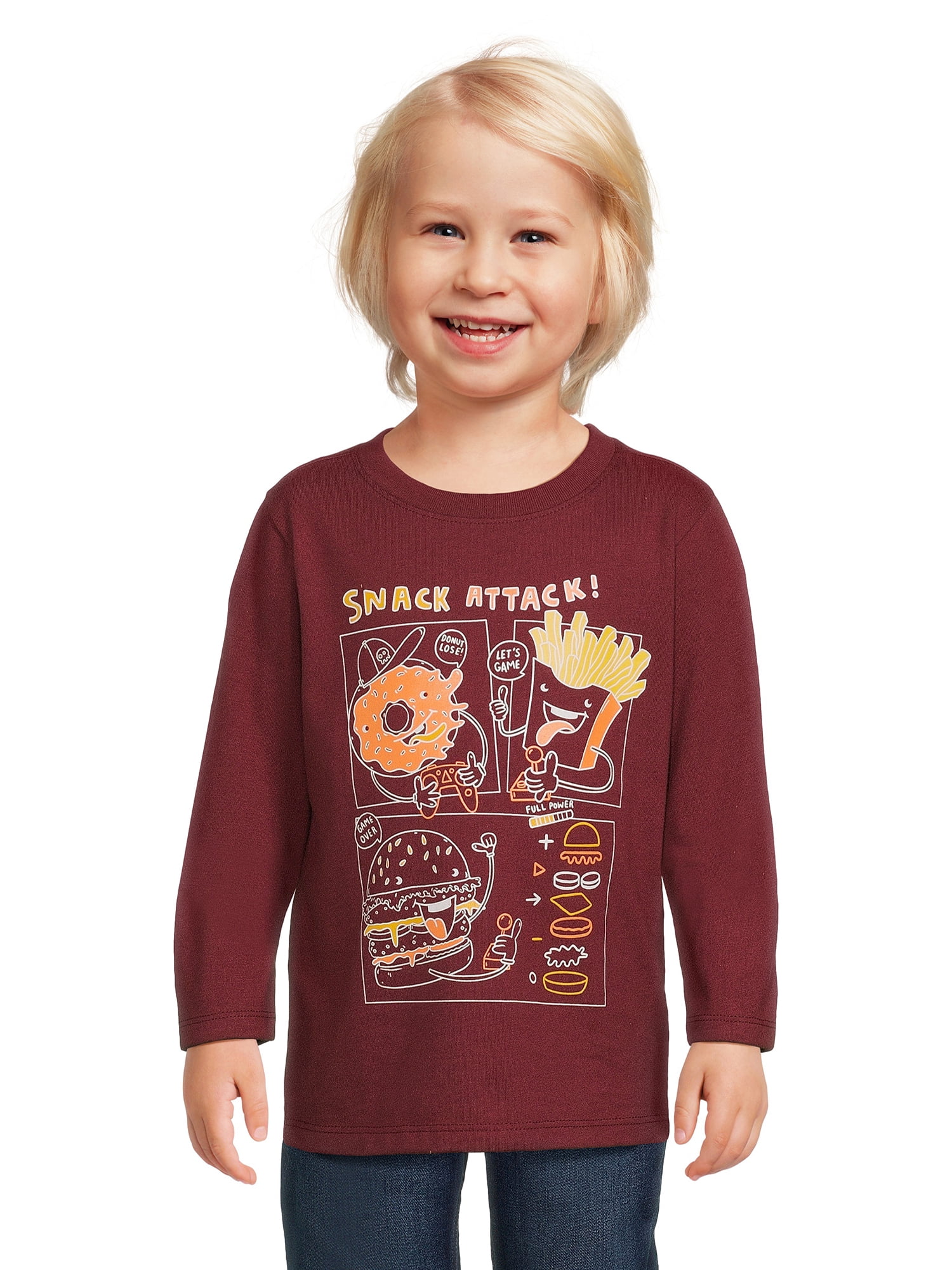Garanimals Toddler Boy Long Sleeve Graphic T Shirt Sizes 12M 5T garanimals-toddler-boy-long-sleeve-graphic-t-shirt-sizes-12m-5t