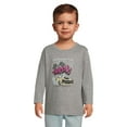 thumbnail image 1 of Garanimals Toddler Boy Long Sleeve Graphic T-Shirt, Sizes 12M-5T, 1 of 5