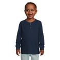 Garanimals Toddler Boy Long Sleeve Henley TShirt, Sizes 12M5T