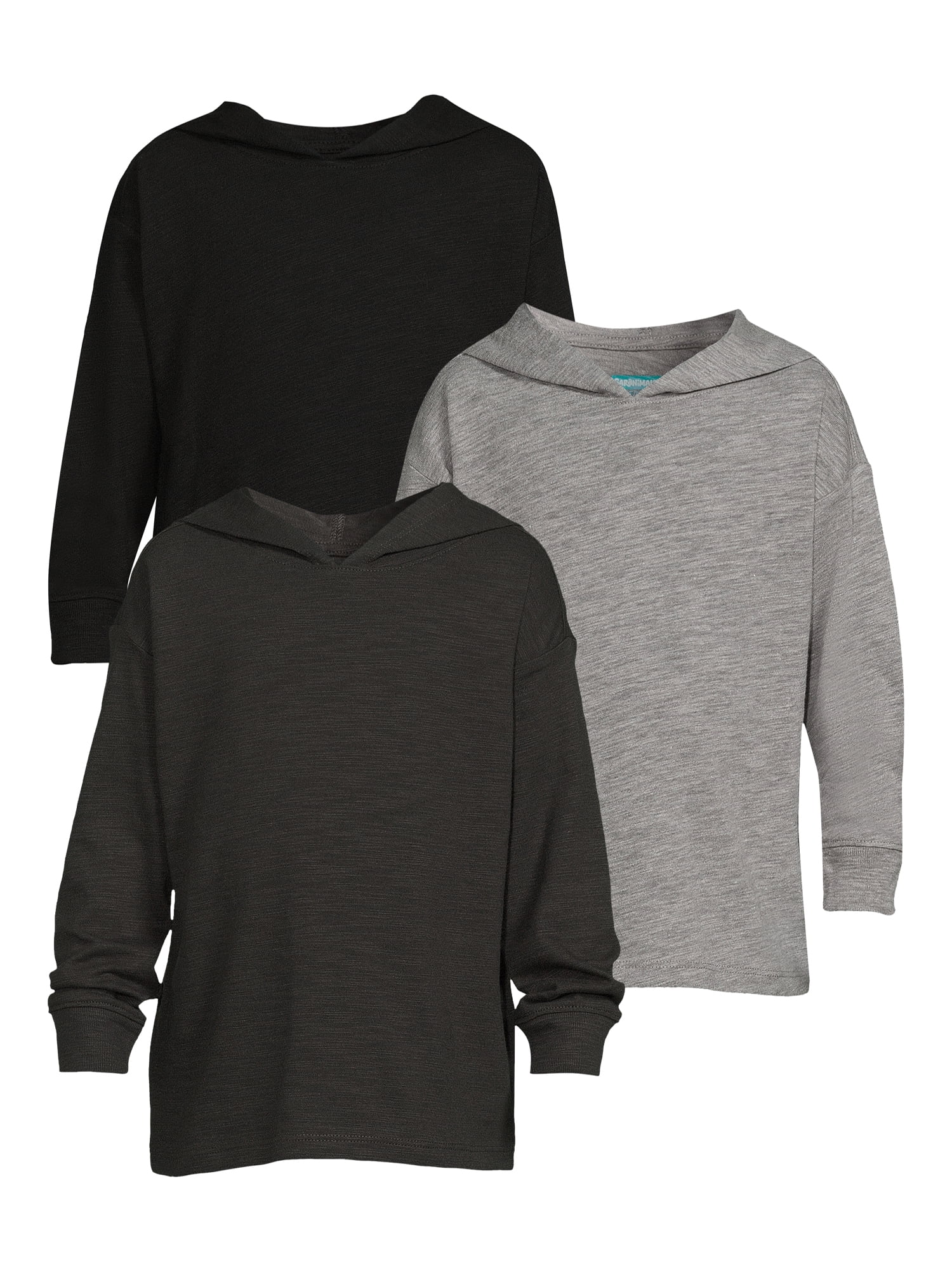 The Children's Place Toddler Boy Long Sleeve Thermal Top 2-Pack – Solid & Buffalo Plaid - View #13