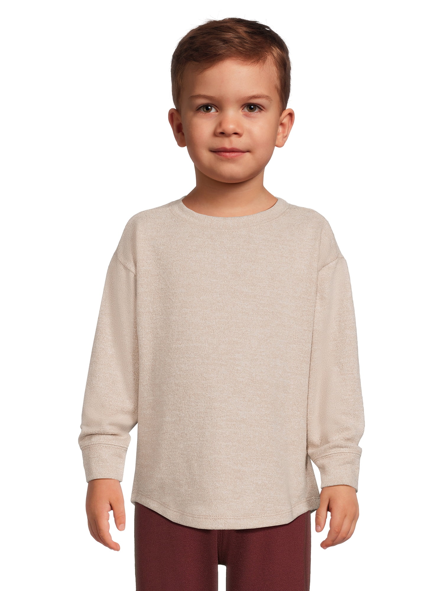 Garanimals Toddler Boy Long Sleeve Knit TShirt, Sizes 12M5T