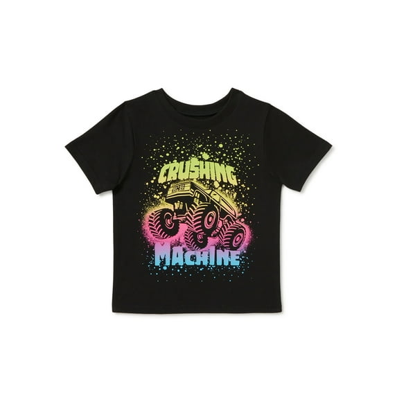 Garanimals Toddler Boy Monster Truck "Crushing Machine" Short-Sleeve T-Shirt (12M-5T)
