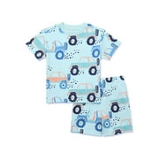 Garanimals Toddler Boy Print Jersey Outfit Set, Sizes 12M-5T