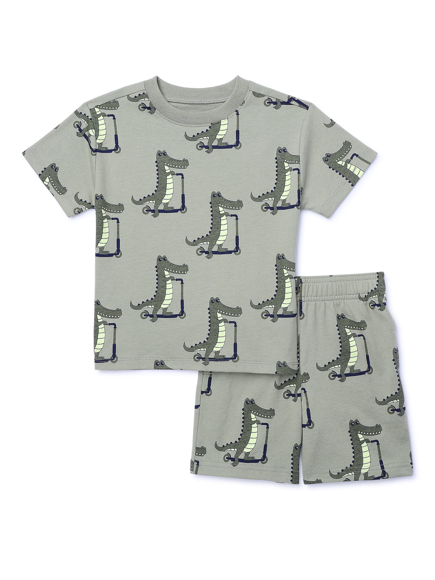 Garanimals Toddler Boy Print Jersey Outfit Set, Sizes 12M-5T