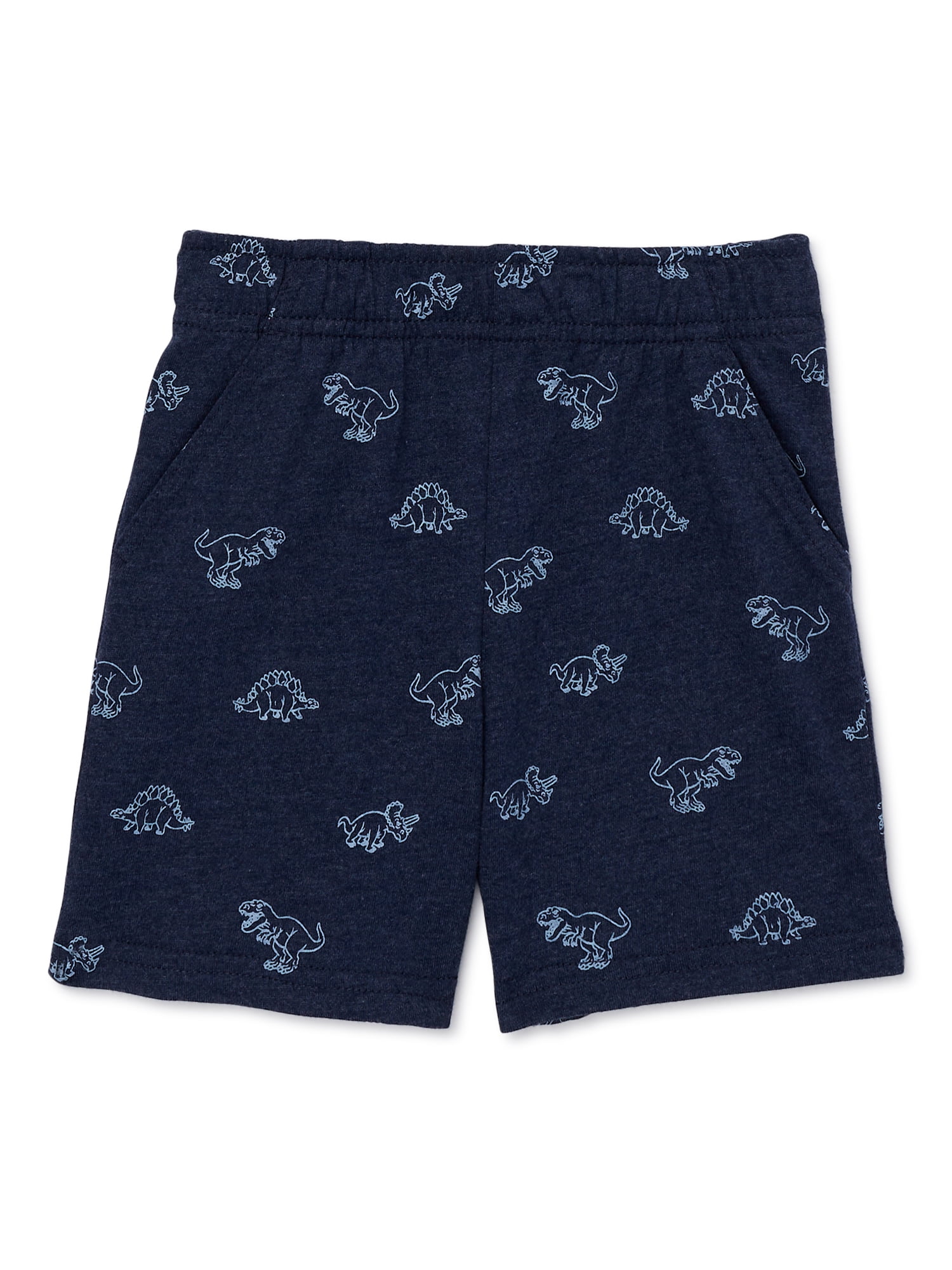 Garanimals Toddler Boy Print Jersey Shorts with Pockets, Sizes 18M-5T ...