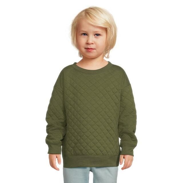Garanimals Toddler Boy Quilted Pullover Top, Sizes 12M5T