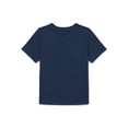 thumbnail image 1 of Garanimals Toddler Boys Brushed Jersey Solid Tee with Short Sleeves, Sizes 18M-5T, 1 of 3