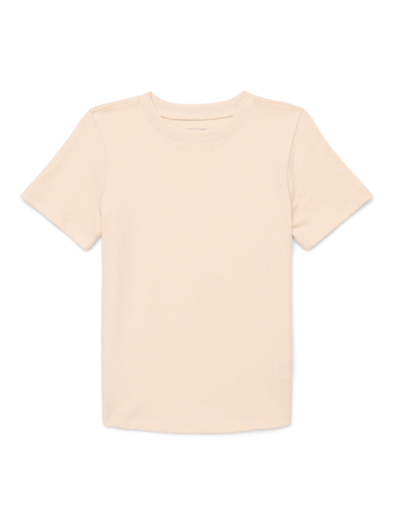 Garanimals Toddler Boys Brushed Jersey Solid Tee with Short Sleeves, Sizes 18M-5T