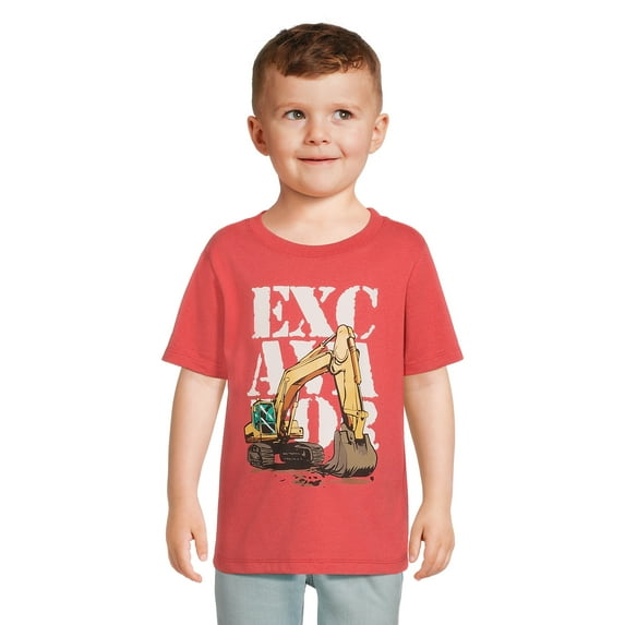 Garanimals Toddler Boy Short Sleeve Graphic T-Shirt, Sizes 12M-5T