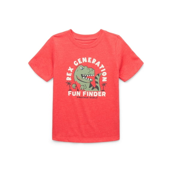 Garanimals Toddler Boy Short Sleeve Graphic T-Shirt, Sizes 18M-5T