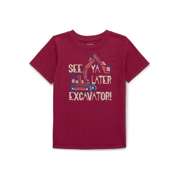 Garanimals Toddler Boy Short Sleeve Graphic T-Shirt, Sizes 18M-5T