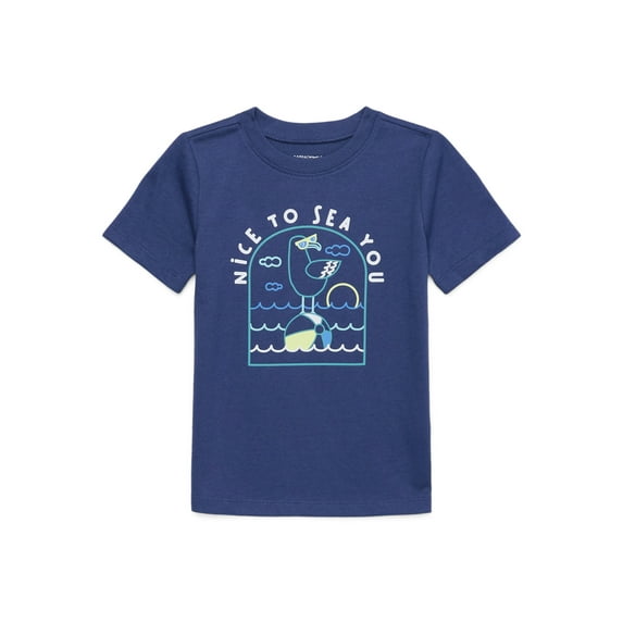 Garanimals Toddler Boy Short Sleeve Graphic T-Shirt, Sizes 18M-5T