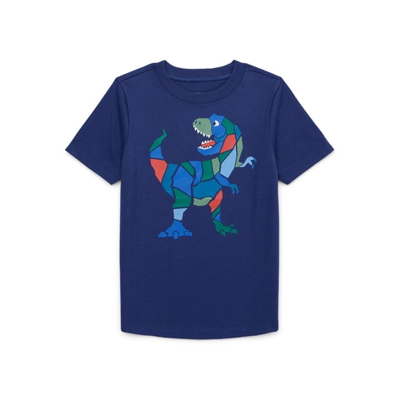 Garanimals Toddler Boy Short Sleeve Graphic T-Shirt, Sizes 18M-5T