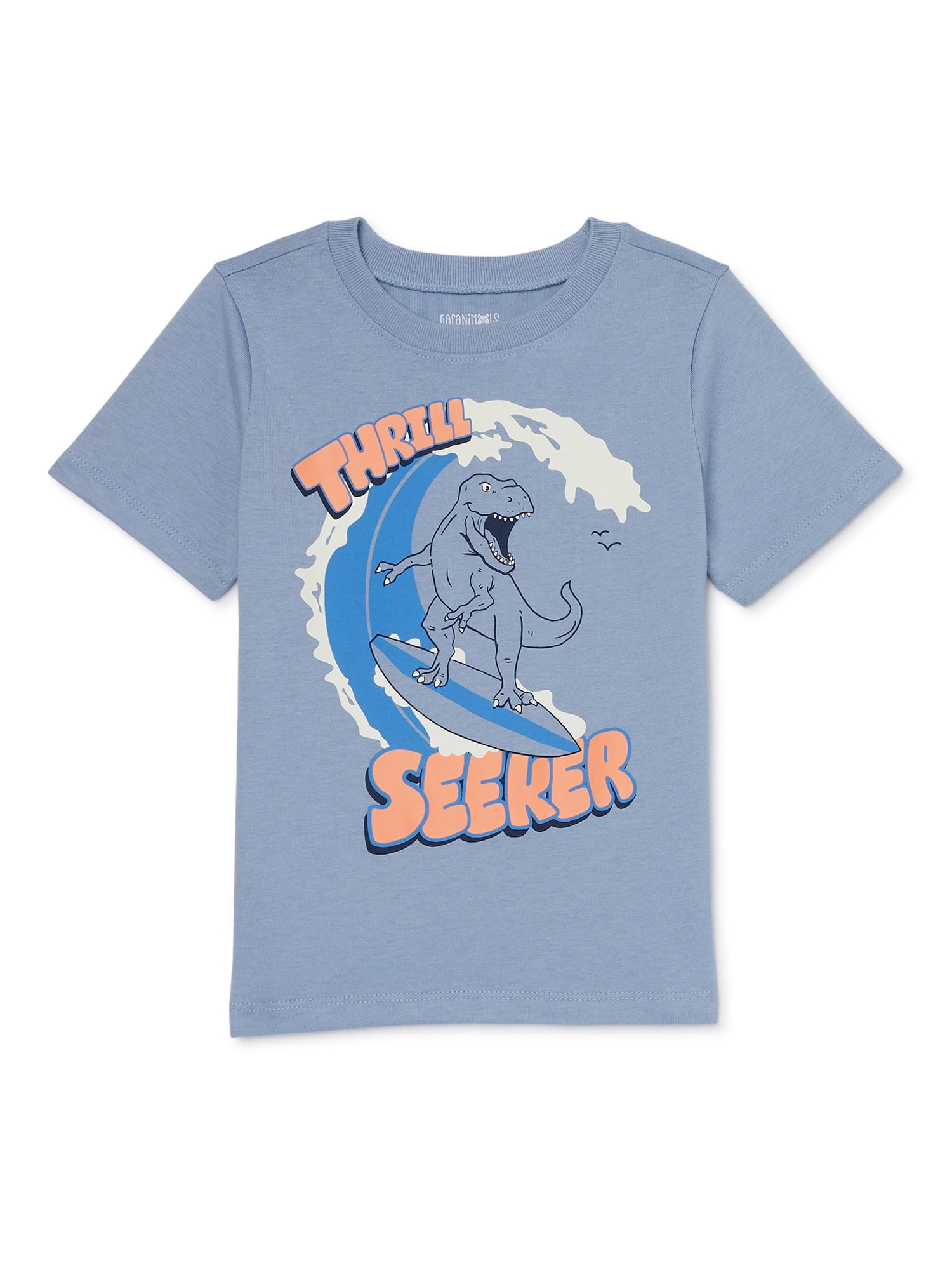Garanimals Toddler Boy Short Sleeve Graphic T-Shirt, Sizes 18M-5T