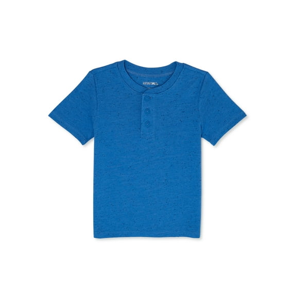 Garanimals Toddler Boy Short Sleeve Henley T-Shirt, Sizes 18M - 5T