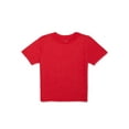 thumbnail image 1 of Garanimals Toddler Boy Short Sleeve Solid T-Shirt, Sizes 18M-5T, 1 of 5
