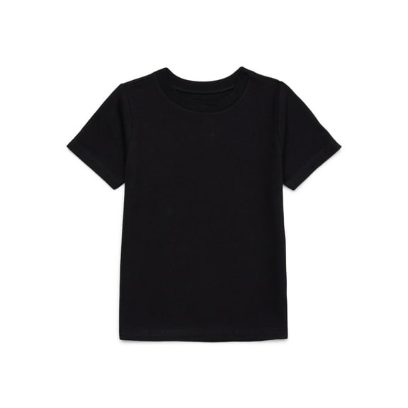 Garanimals Toddler Boys Solid Tee with Short Sleeves, Sizes 18M-5T