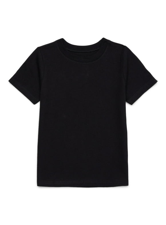 Garanimals Toddler Boy Short Sleeve Solid T-Shirt, Sizes 18M-5T