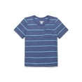 thumbnail image 1 of Garanimals Toddler Boy Short Sleeve Stripe Pocket T-Shirt, Sizes 18M-5T, 1 of 3