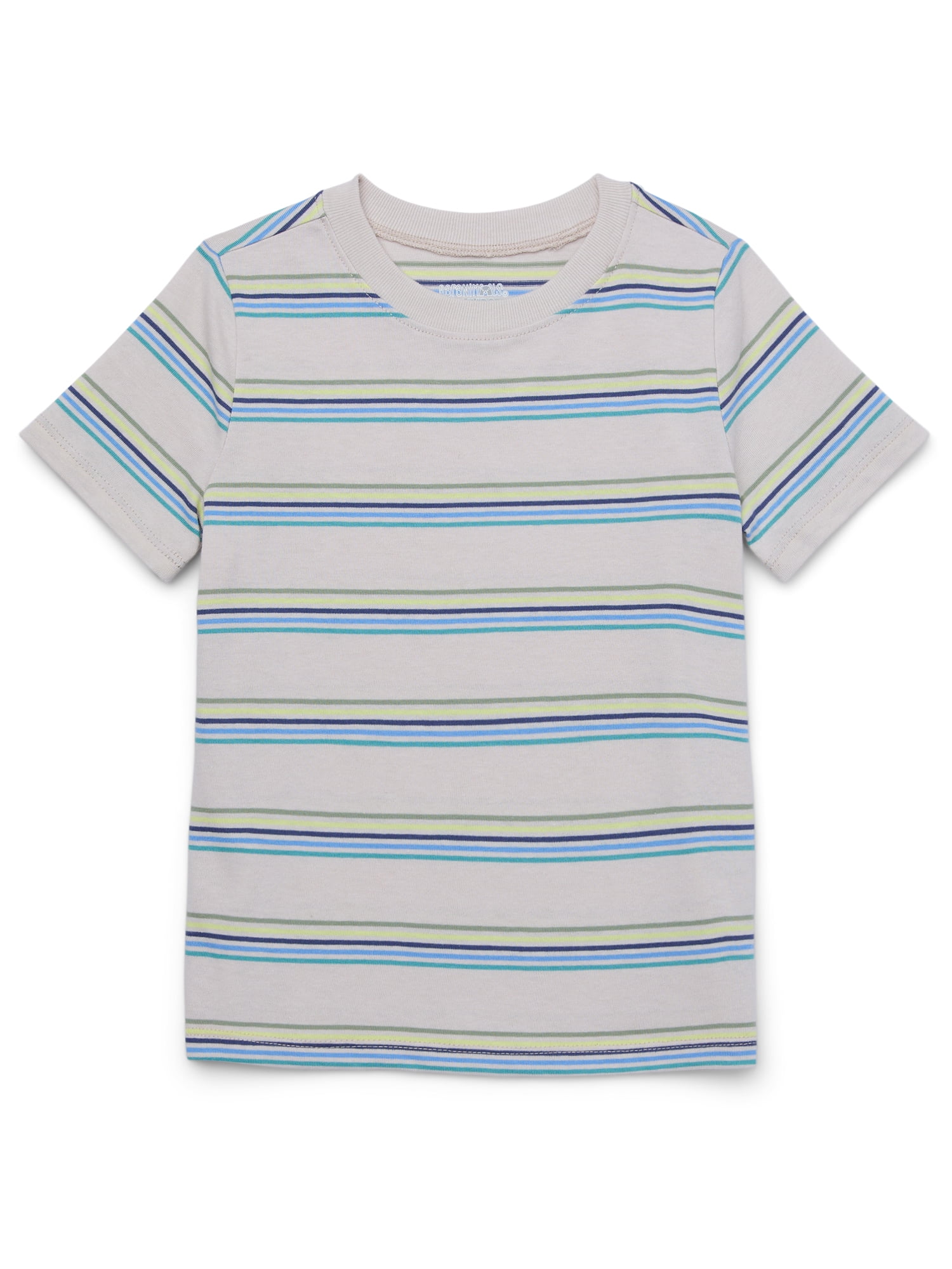 Noppies Baby Jungen T-Shirt Bristol - Gestreift Mit Schulterknöpfen