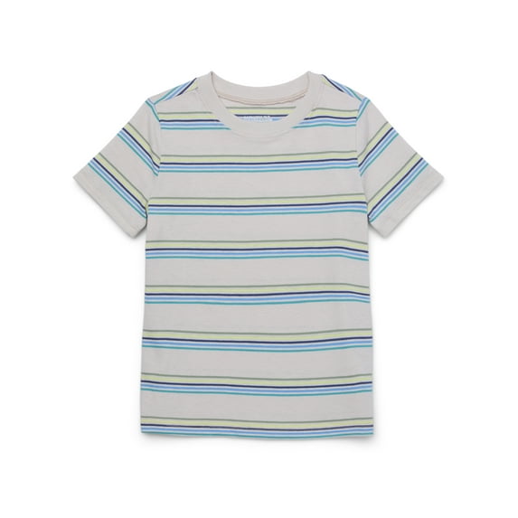 Garanimals Toddler Boy Short Sleeve Striped T-Shirt, Sizes 18M-5T