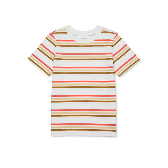Garanimals Toddler Boy Short Sleeve Striped T-Shirt, Sizes 18M-5T