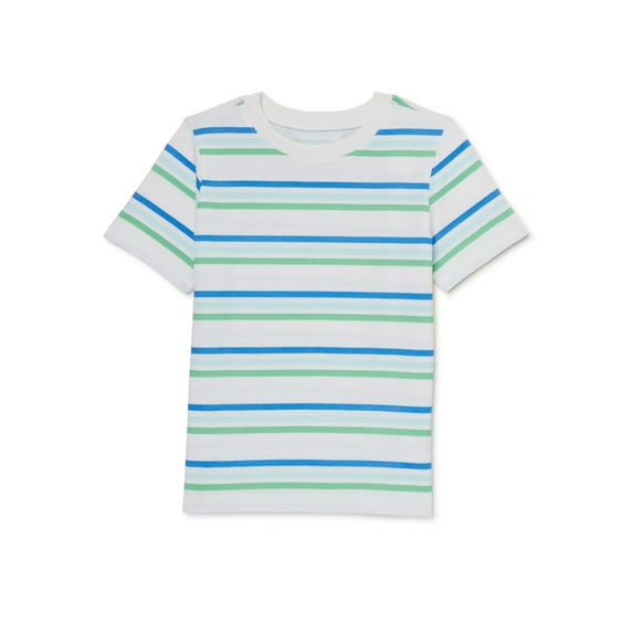 Garanimals Toddler Boy Short Sleeve Striped T-Shirt, Sizes 18M-5T