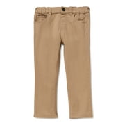 Garanimals Toddler Boy Slim Twill Pant, Sizes 12M-5T