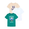 thumbnail image 1 of Garanimals Toddler Boy Tees with Short Sleeves, 3-Pack, Sizes 18M-5T, 1 of 5