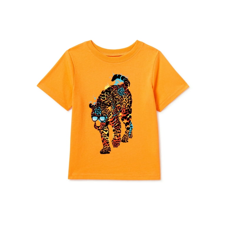Wild And Fun: Boys Fancy Animal Print T-Shirts for a Playful Vibe  
