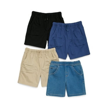 Garanimals Toddler Boy Woven Shorts Multipack, 4-Pack, Sizes 18M-5T