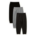 thumbnail image 1 of Garanimals Toddler Boys Fleece Sweatpants Multipack, 3-Pack, Sizes 2T-5T, 1 of 2