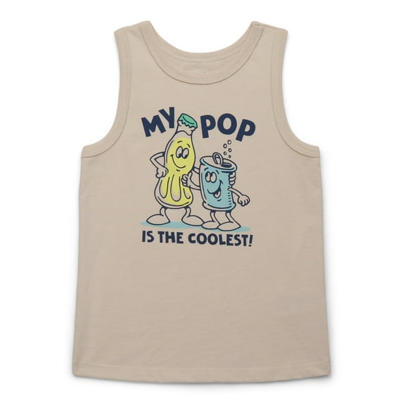 Garanimals Toddler Boys Graphic Jersey Tank Top, Sizes 18M-5T