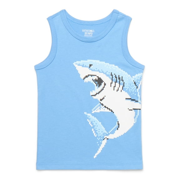 Garanimals Toddler Boy Graphic Jersey Tank, Sizes 18M-5T