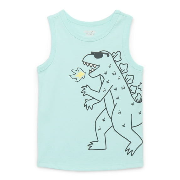 Garanimals Toddler Boy Graphic Jersey Tank, Sizes 18M-5T