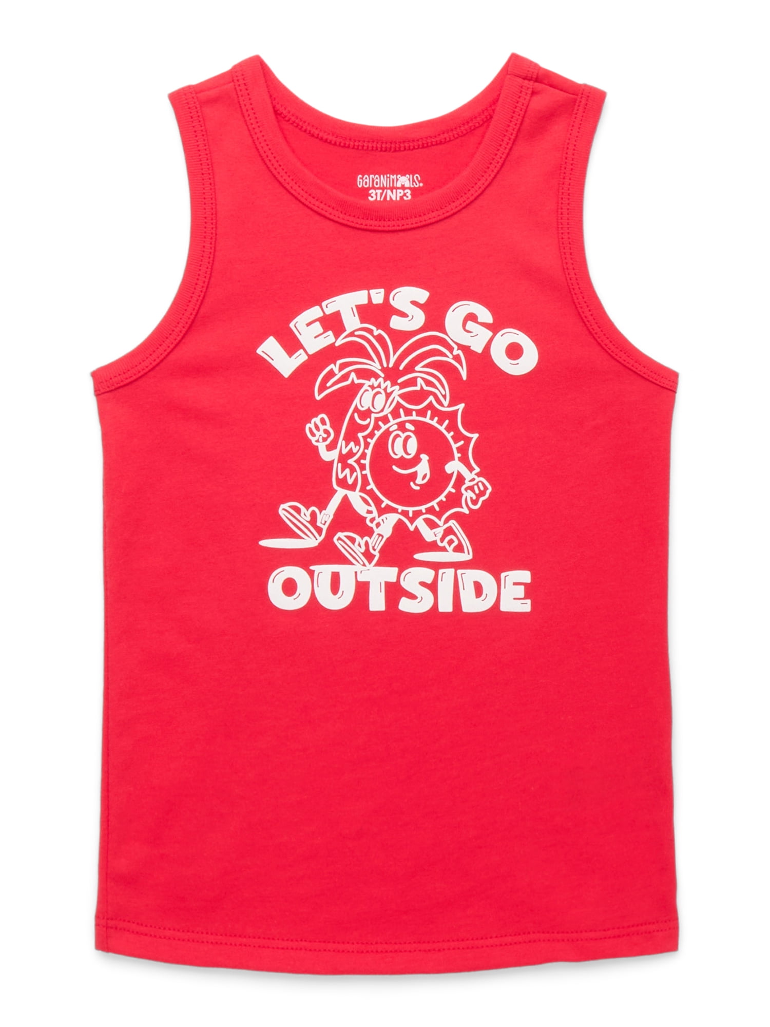 Garanimals Toddler Boy Graphic Jersey Tank, Sizes 18M-5T