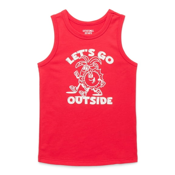 Garanimals Toddler Boy Graphic Jersey Tank, Sizes 18M-5T