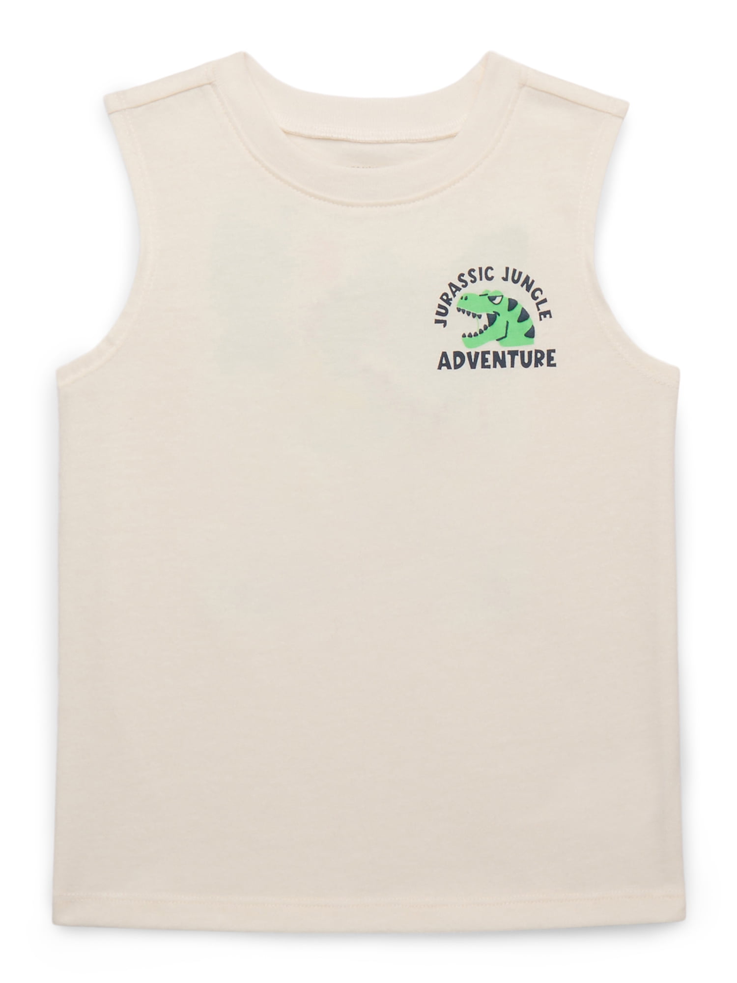 Garanimals Toddler Boy Jersey Graphic Muscle Tank, Sizes 18M-5T