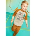 thumbnail image 1 of Garanimals Toddler Boys Long Sleeve Raglan Tee, Sizes 18M-5T, 1 of 3