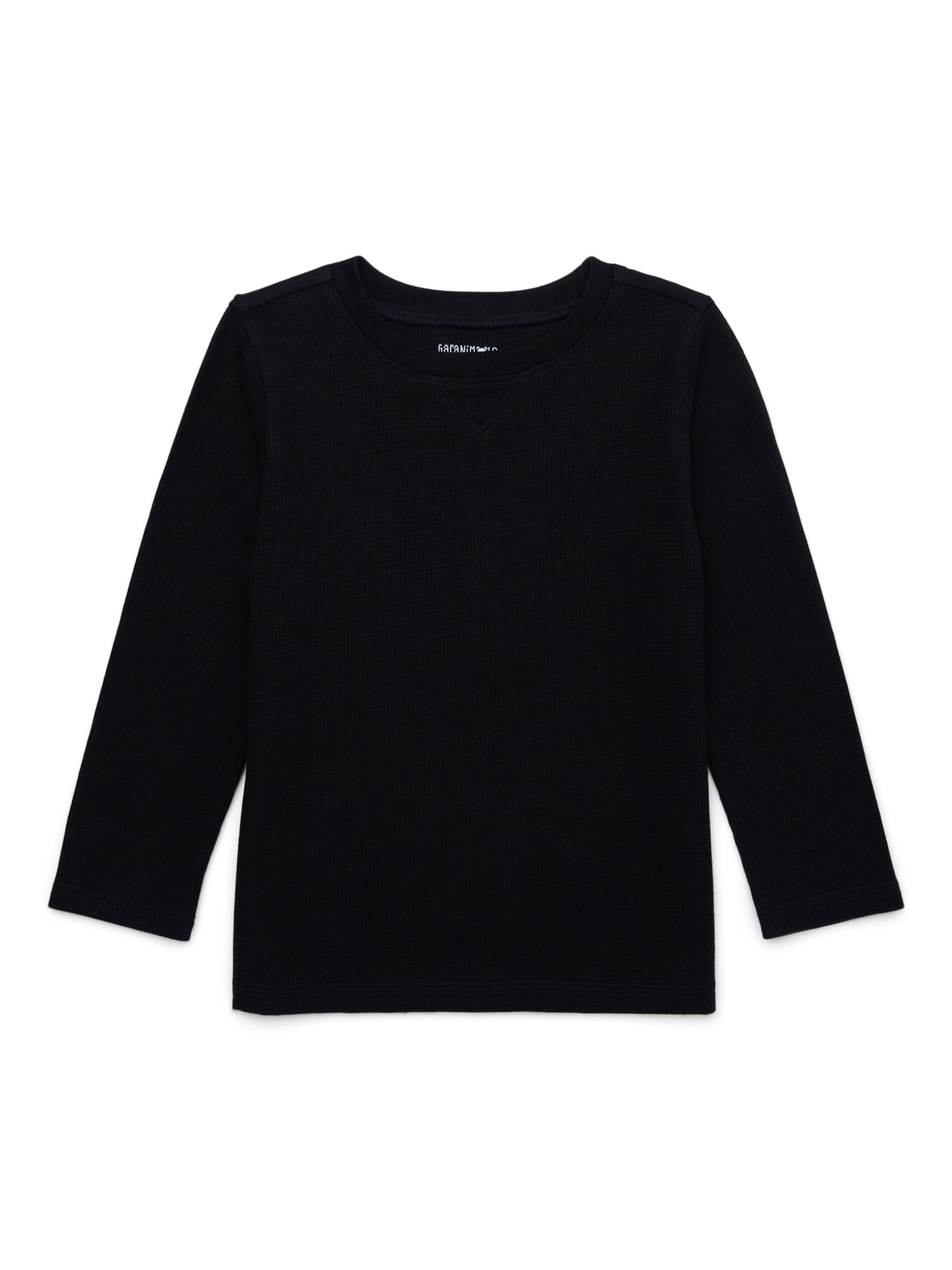 Garanimals Toddler Boys Long Sleeve Solid Thermal Tee, Sizes 18M-5T