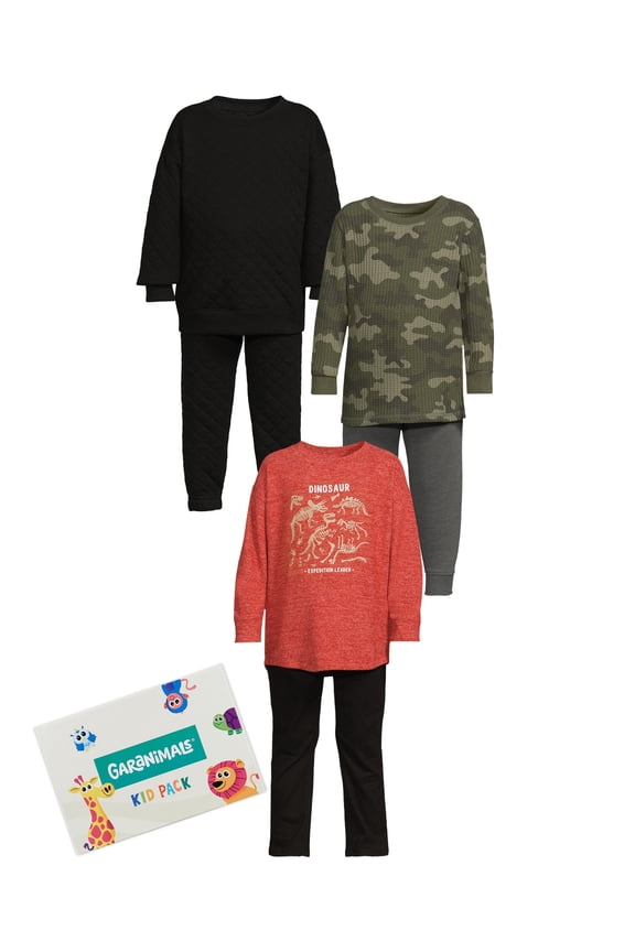 Toddler Boys Mix and Match Outfits Kid-Pack, 6-Piece, Sizes 12M-5T