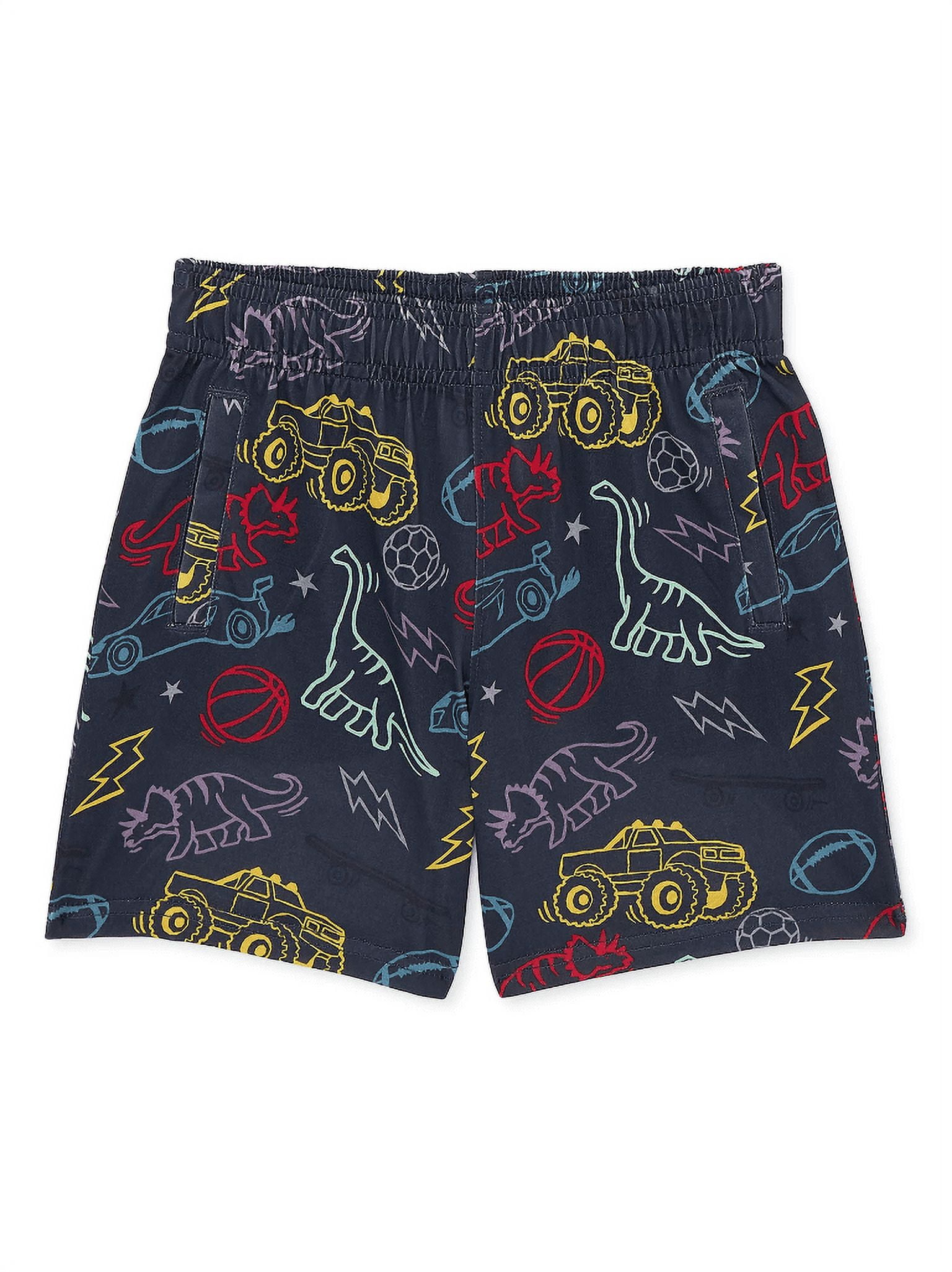 Garanimals Toddler Boys Print Poly Shorts, Sizes 12M5T