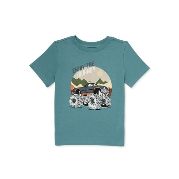 Garanimals Toddler Boys Short Sleeve Graphic T-Shirt, Sizes 12M-5T
