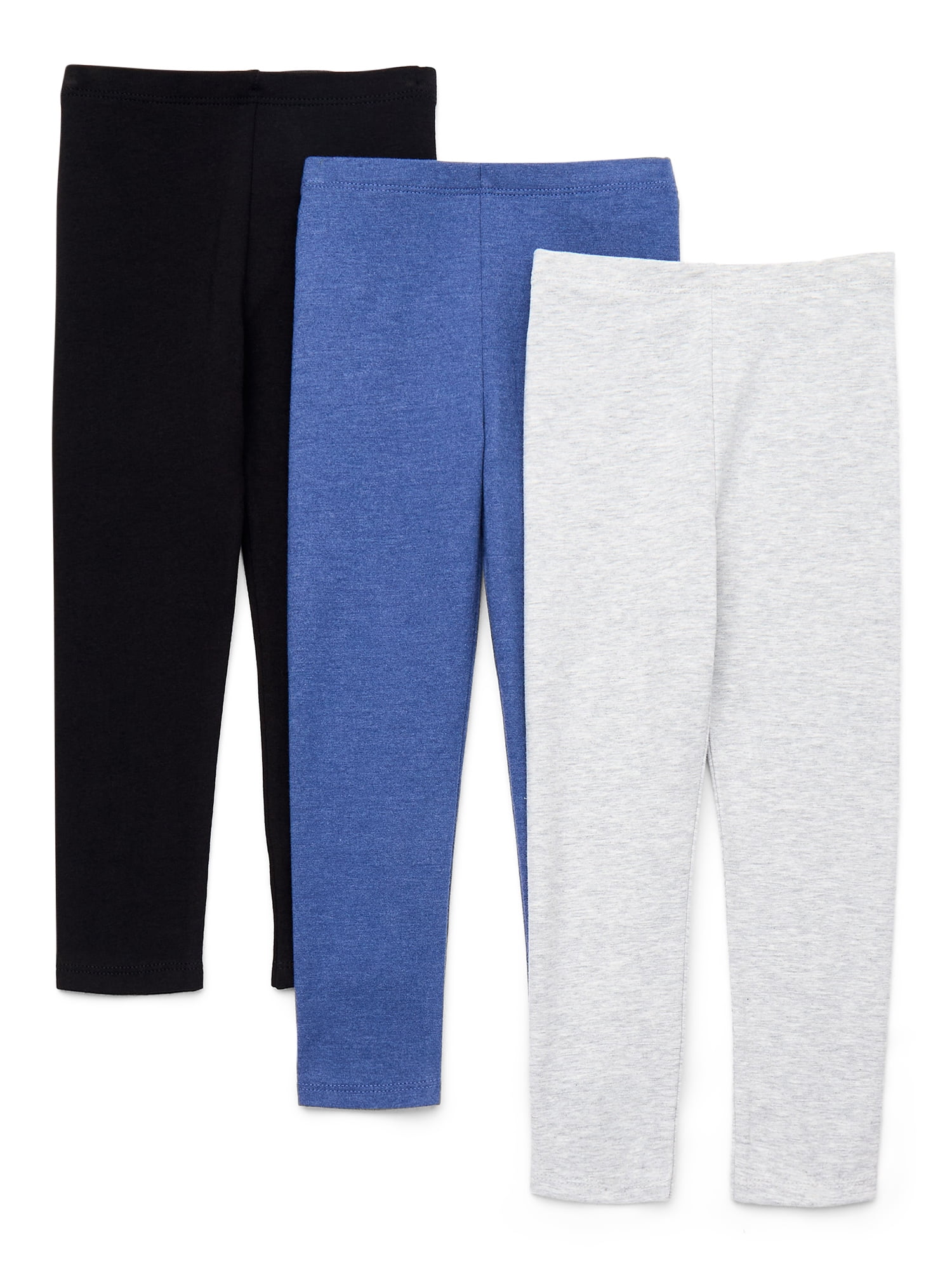 Garanimals Newborn, Baby & Toddler Girl Cotton Pull-on Leggings, Sizes 0M–6T, Single & 3-pack