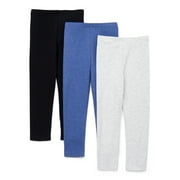 Garanimals Toddler Girl Basic Jersey Leggings, 3-Pack, Sizes 18M-5T