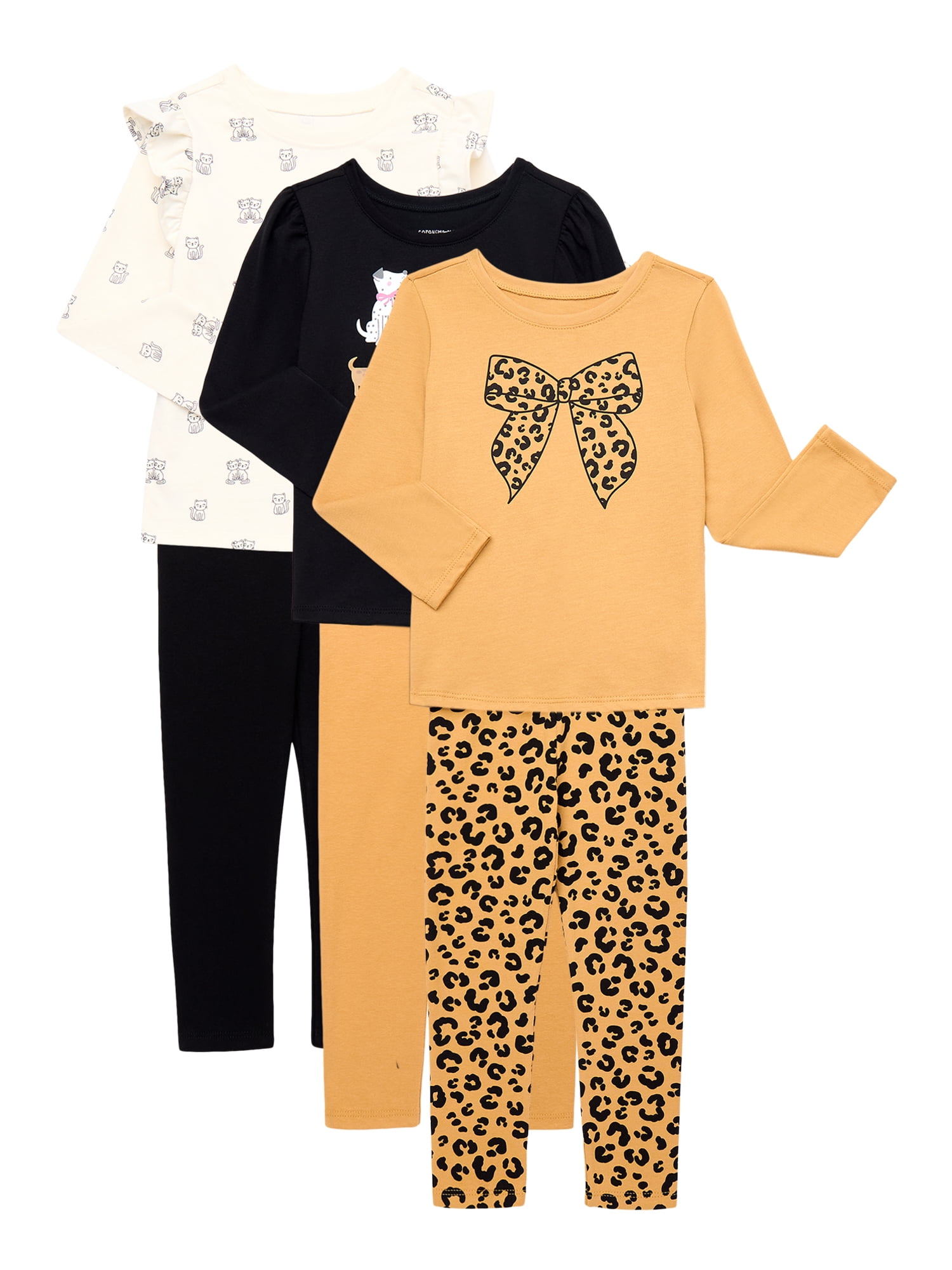 Garanimals Toddler Girl 6-Piece Mix and Match Outfit Kid-Pack