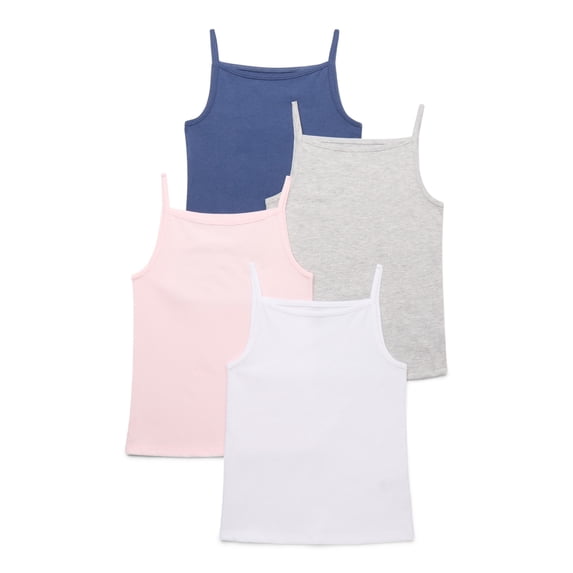 Garanimals Toddler Girl Core Camisole Multipack, 4-Pack, Sizes 18M-5T