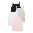 thumbnail image 1 of Garanimals Toddler Girl Core Camisole Multipack, 4-Pack, Sizes 18M-5T, 1 of 5