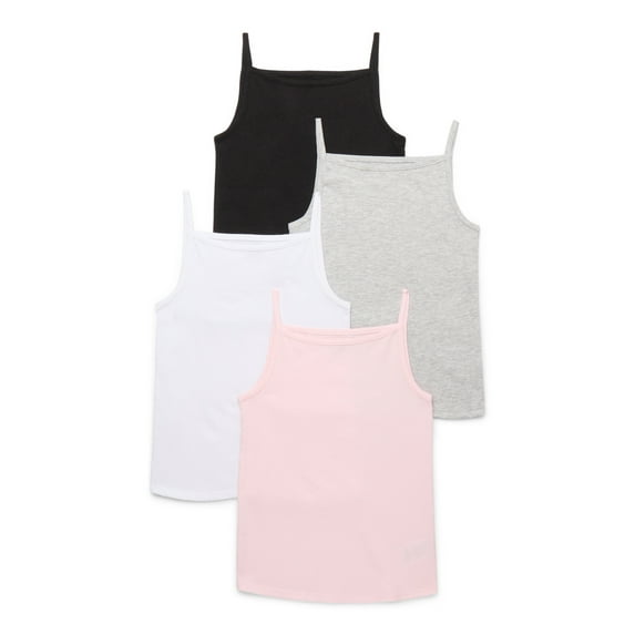 Garanimals Toddler Girl Core Camisole Multipack, 4-Pack, Sizes 18M-5T
