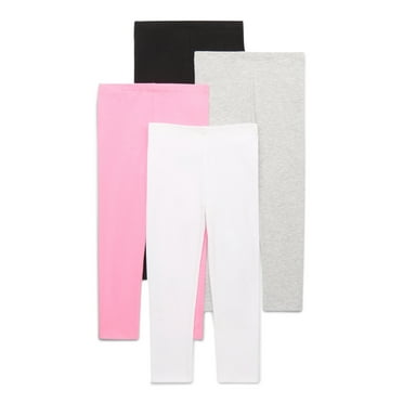 Garanimals Toddler Girl Core Jersey Leggings Multipack, 4-Pack, Sizes 18M-5T